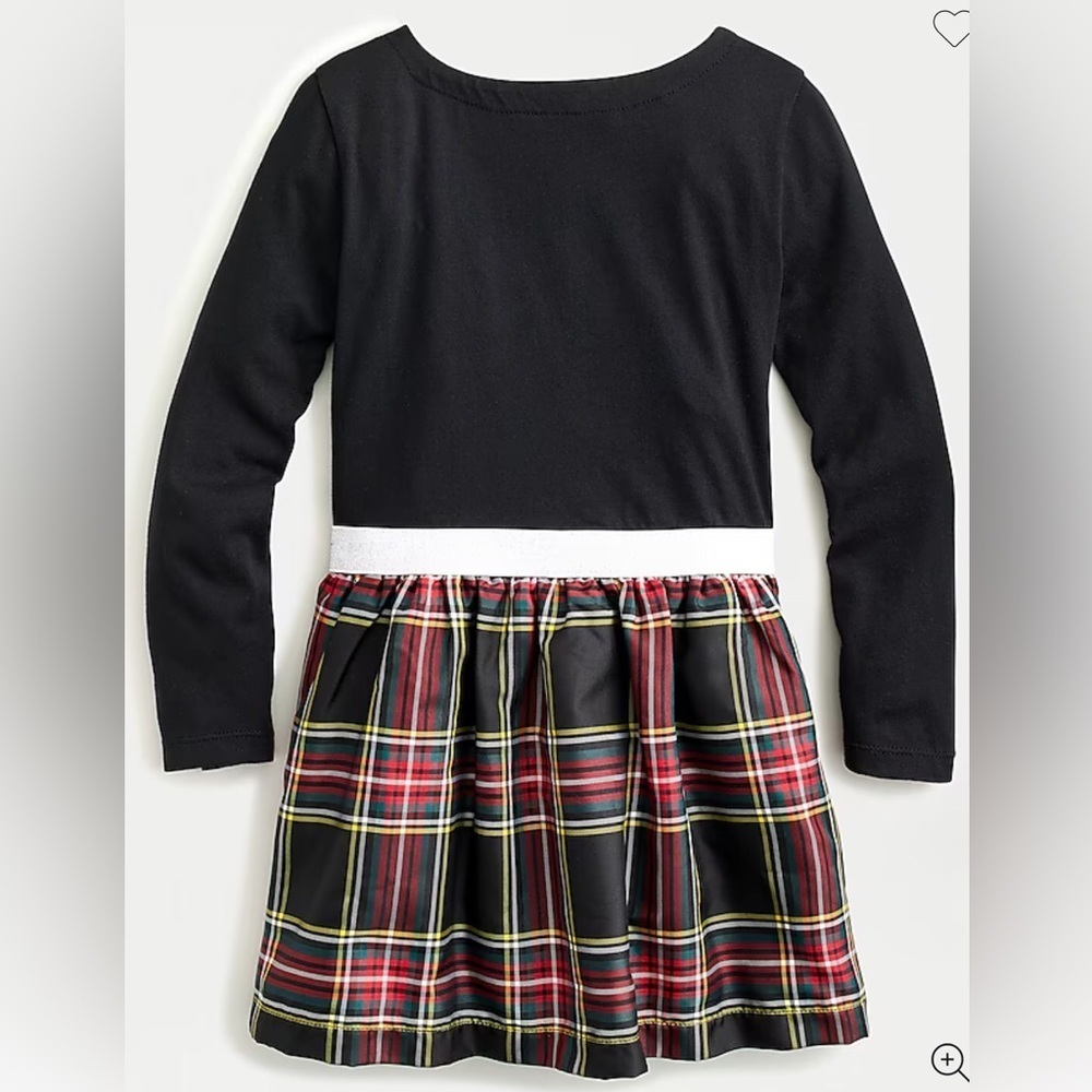 J Crew Girls 10 Mixy Dress in Stewart Tartan